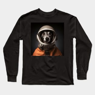 Astro Dog - Whippet Long Sleeve T-Shirt